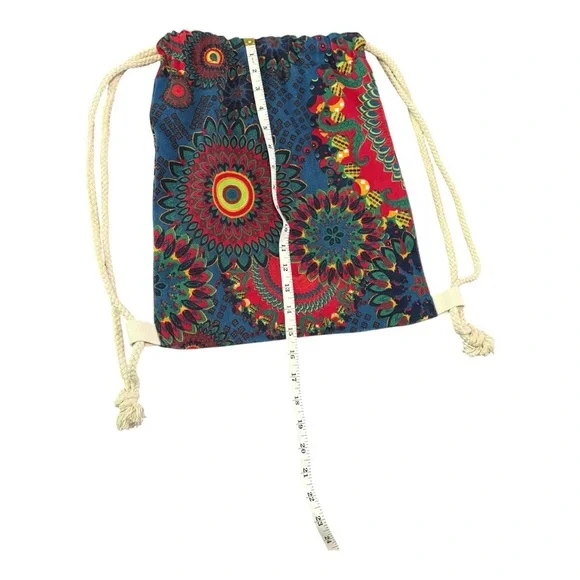 Colorful Drawstring Backpack - Picture 6 of 8